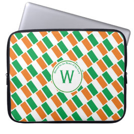 IRLAND FLAGGA Custom Scripture Snyggt IRISH Laptop Fodral