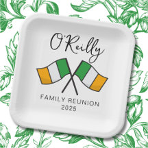 Irland Flagga Familjeåterförening 