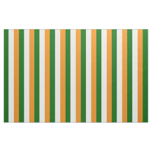 Irland flagga färg, Orange, vit, grönt Tyg