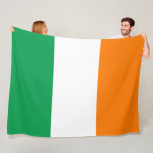 IRLAND FLAGGA FLEECEFILT