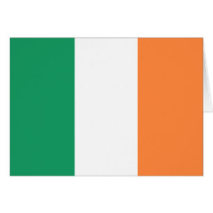 Irland Flagga Hälsningskort