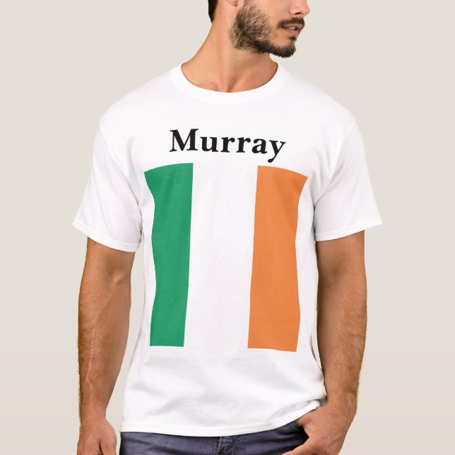 Irland Flagga Irish Surname Namn Anpassningsbar Fä T Shirt (Framsida)
