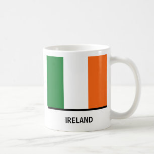 Irland-flagga Irland-flagga, IRLAND, IRLAND Kaffemugg