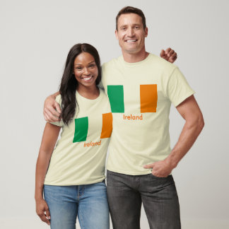 Irland, flagga, Irland T-shirt