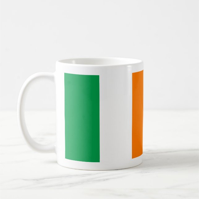 Irland Flagga Kaffemugg (Vänster)