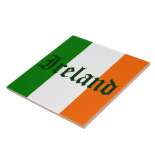 Irland Flagga Kakelplatta