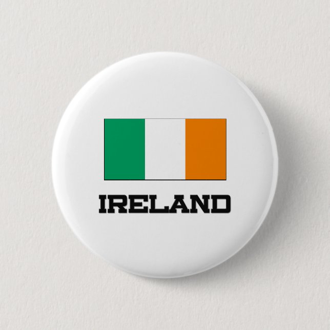 Irland flagga knapp (Framsida)