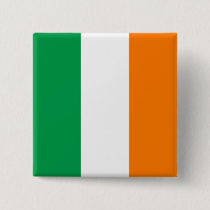 Irland Flagga Knapp