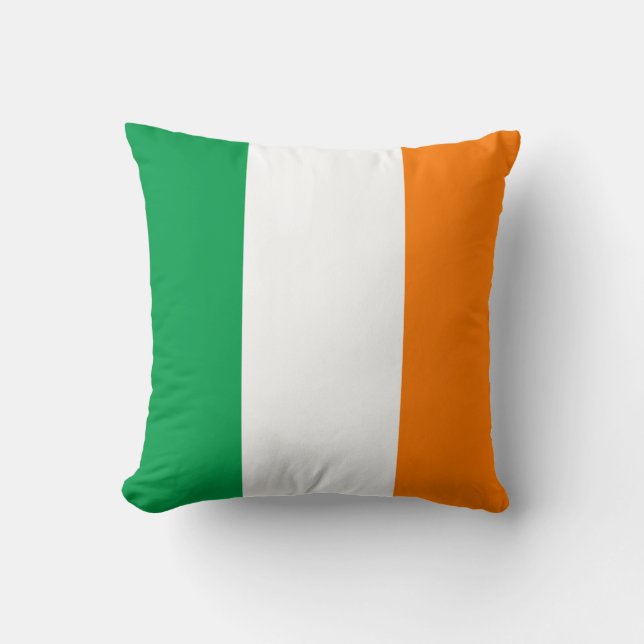Irland Flagga Kudde (Framsida)