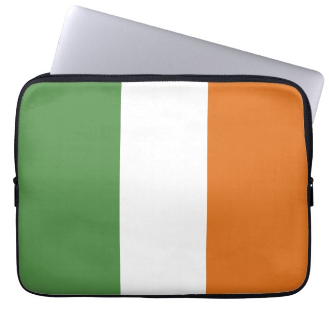 Irland flagga laptop fodral (Framsidan)