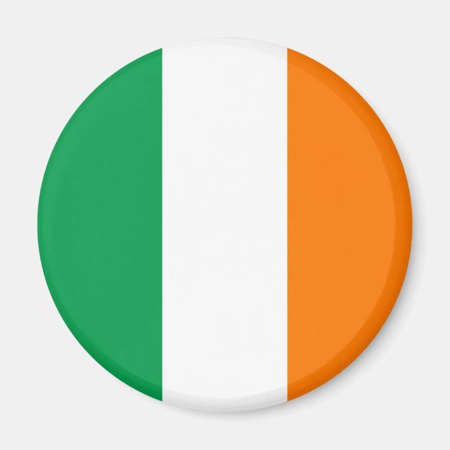 Irland Flagga Magnet (Framsidan)