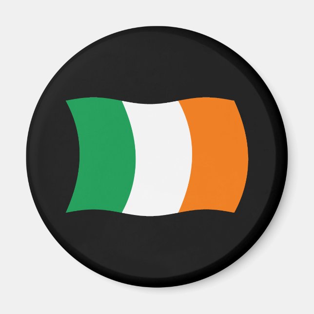 Irland Flagga Magnet (Framsidan)