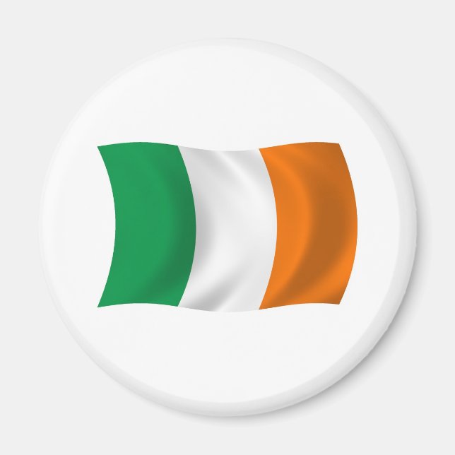 Irland Flagga Magnet (Framsidan)