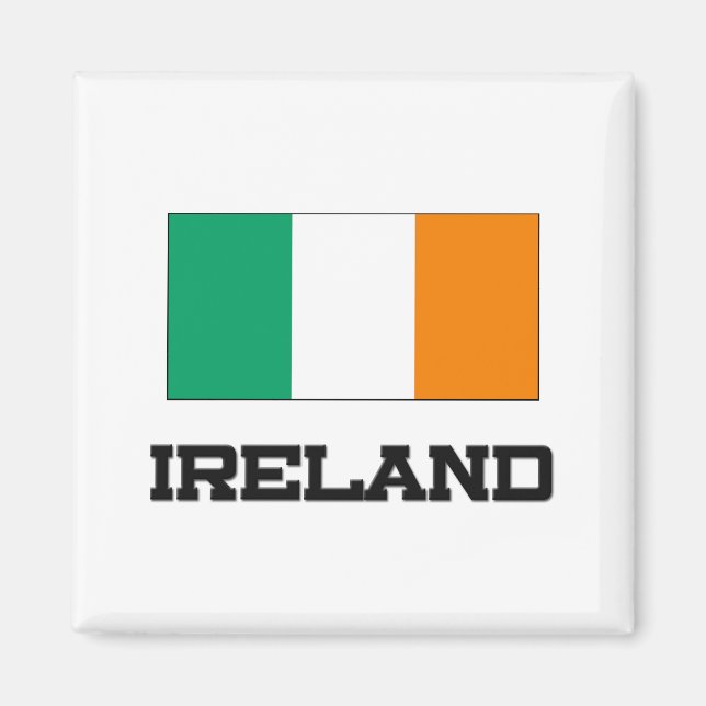 Irland Flagga Magnet (Framsidan)