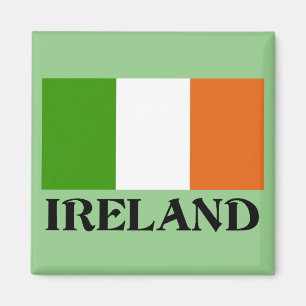 Irland Flagga, märkt. Magnet
