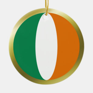 Irland Flagga Ornament