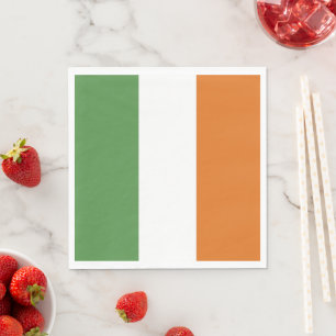 Irland flagga pappersservett