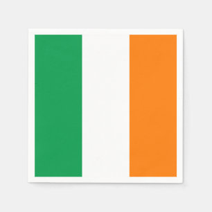 Irland Flagga Pappersservett
