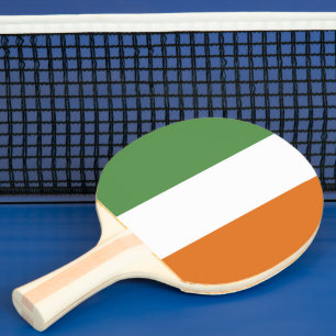 Irland flagga pingisracket