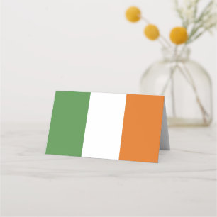 Irland flagga placeringskort