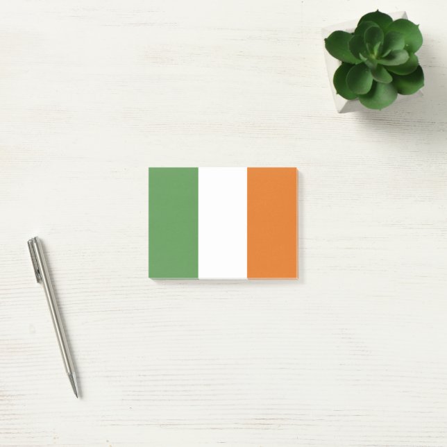 Irland flagga post-it block (Kontor)