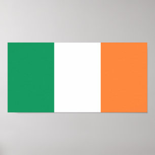 Irland Flagga Poster