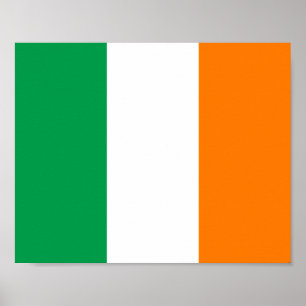Irland Flagga Poster