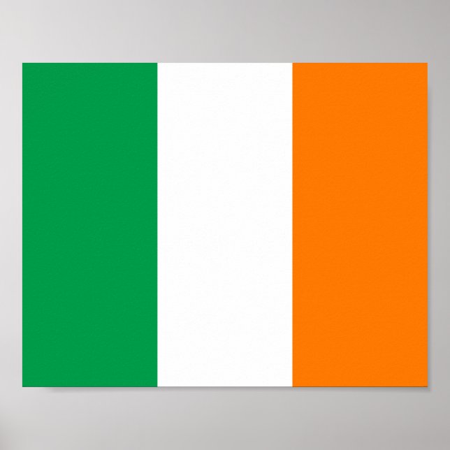 Irland Flagga Poster (Framsidan)