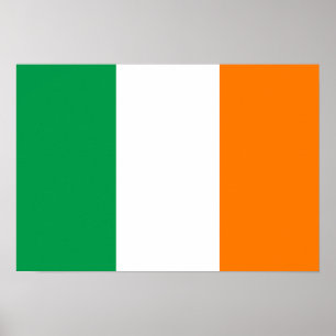Irland Flagga Poster