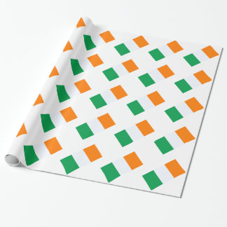 Irland flagga presentpapper