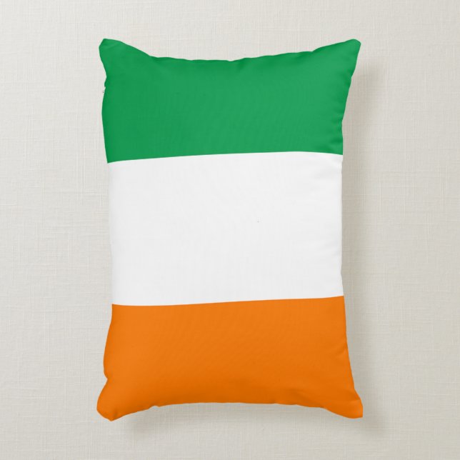 Irland-Flagga Prydnadskudde (Framsidan(Vertikal))