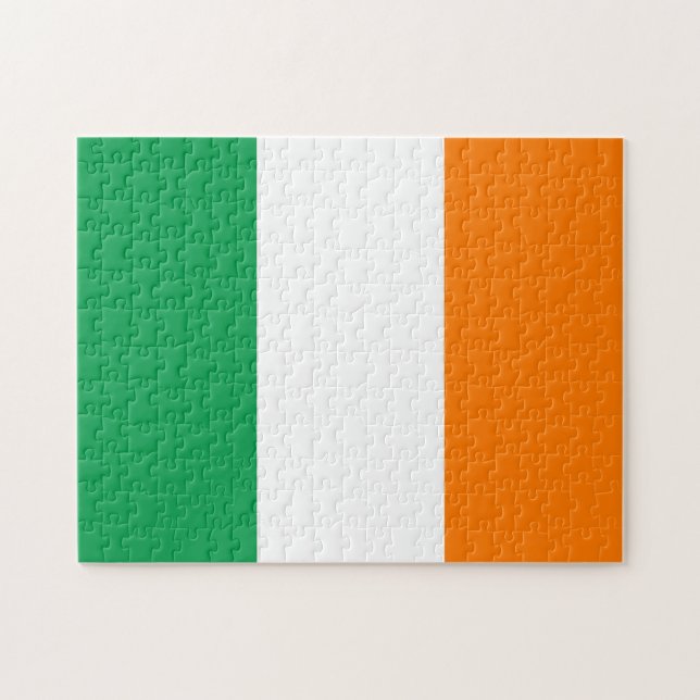 Irland Flagga Pussel (Horisontell)