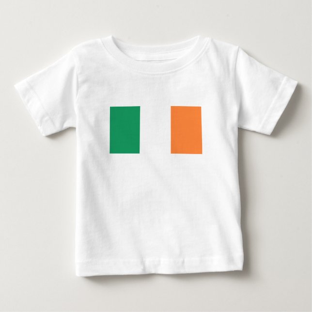 Irland Flagga T Shirt (Framsida)
