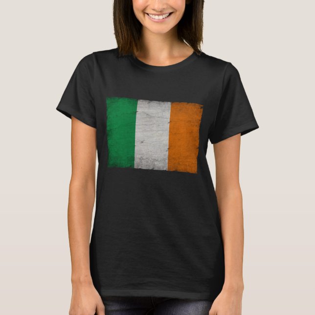 Irland flagga T-shirt (Framsida)