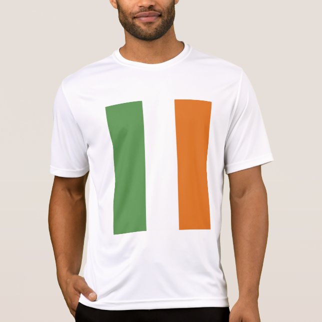 Irland flagga t shirt (Framsida)