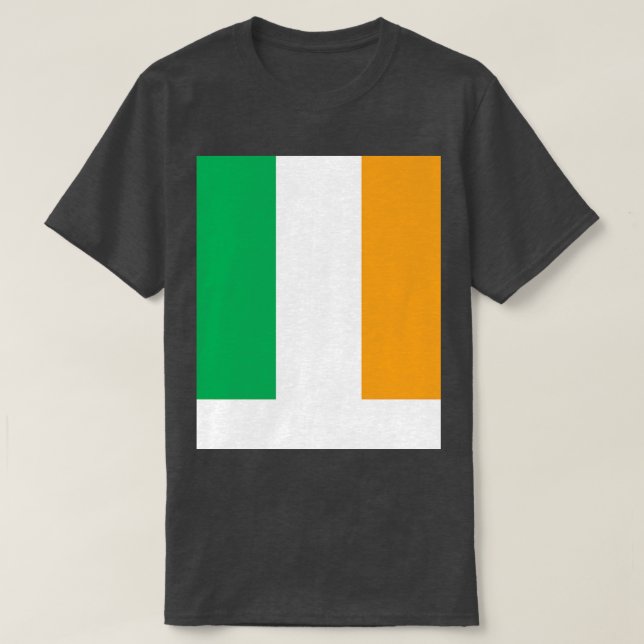 Irland Flagga T Shirt (Design framsida)