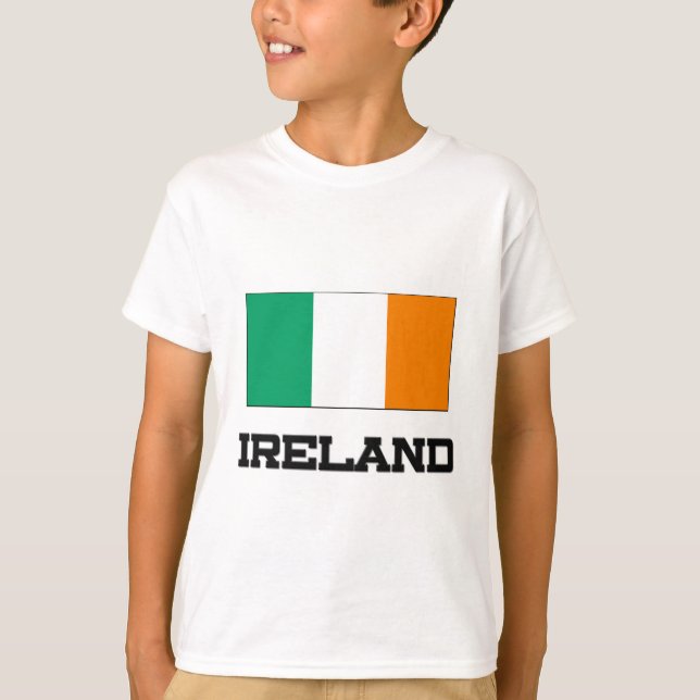Irland Flagga Tröja (Framsida)