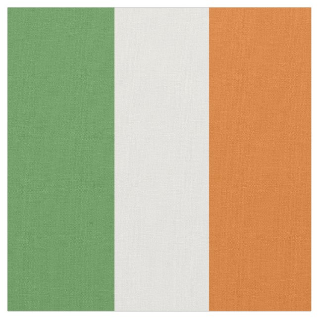 Irland flagga tyg (Närbild)