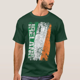IRLAND Flagga Vintage Retro Irish T Shirt