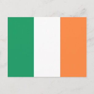 Irland Flagga Vykort
