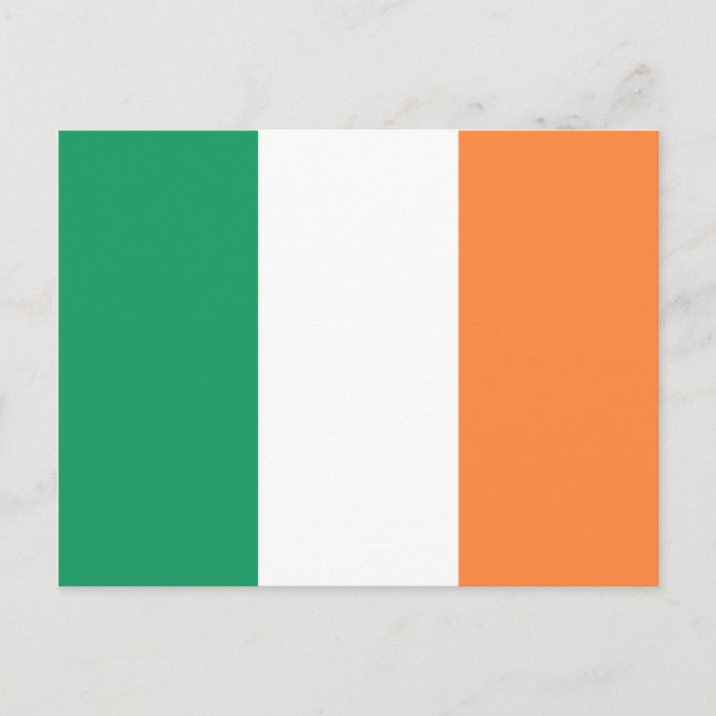 Irland Flagga Vykort (Framsida)