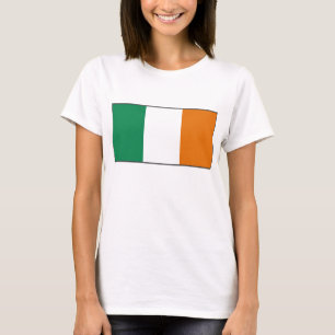 Irland Flagga x Karta T-Shirt