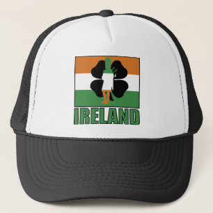 Irland flaggahatt truckerkeps
