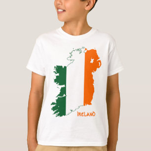 Irland flaggakarta tee
