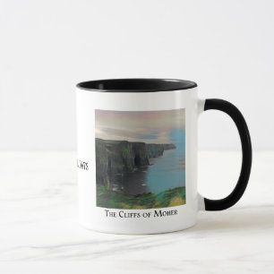 Irland för helgdagar - Moher och Kerry klippor Mugg
