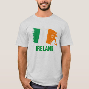 Irland fotbollflagga t-shirt