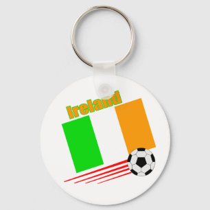 Irland fotbolllag nyckelring