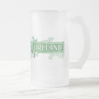 Irland frostad Glass mugg