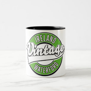 irland Galway vintage logotyp Tvåtons Kaffe Mugg