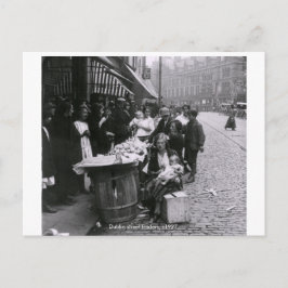 Irland - Georges Street handlare c1927 Dublin Vykort
